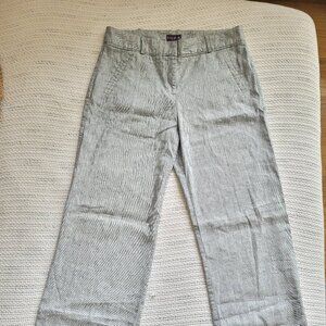 LONG TALL SALLY Light Grey Pinstripe Wide Leg Trousers